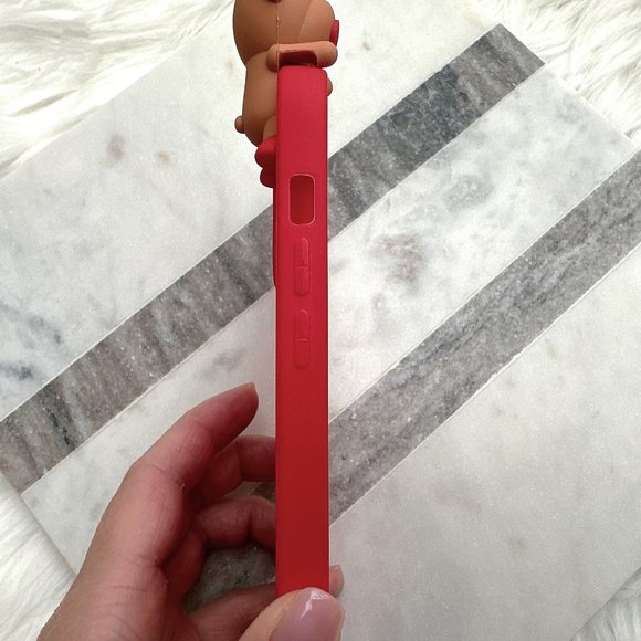 iPhone 14 Pro Cute Reindeer Case - Picture 2 of 3